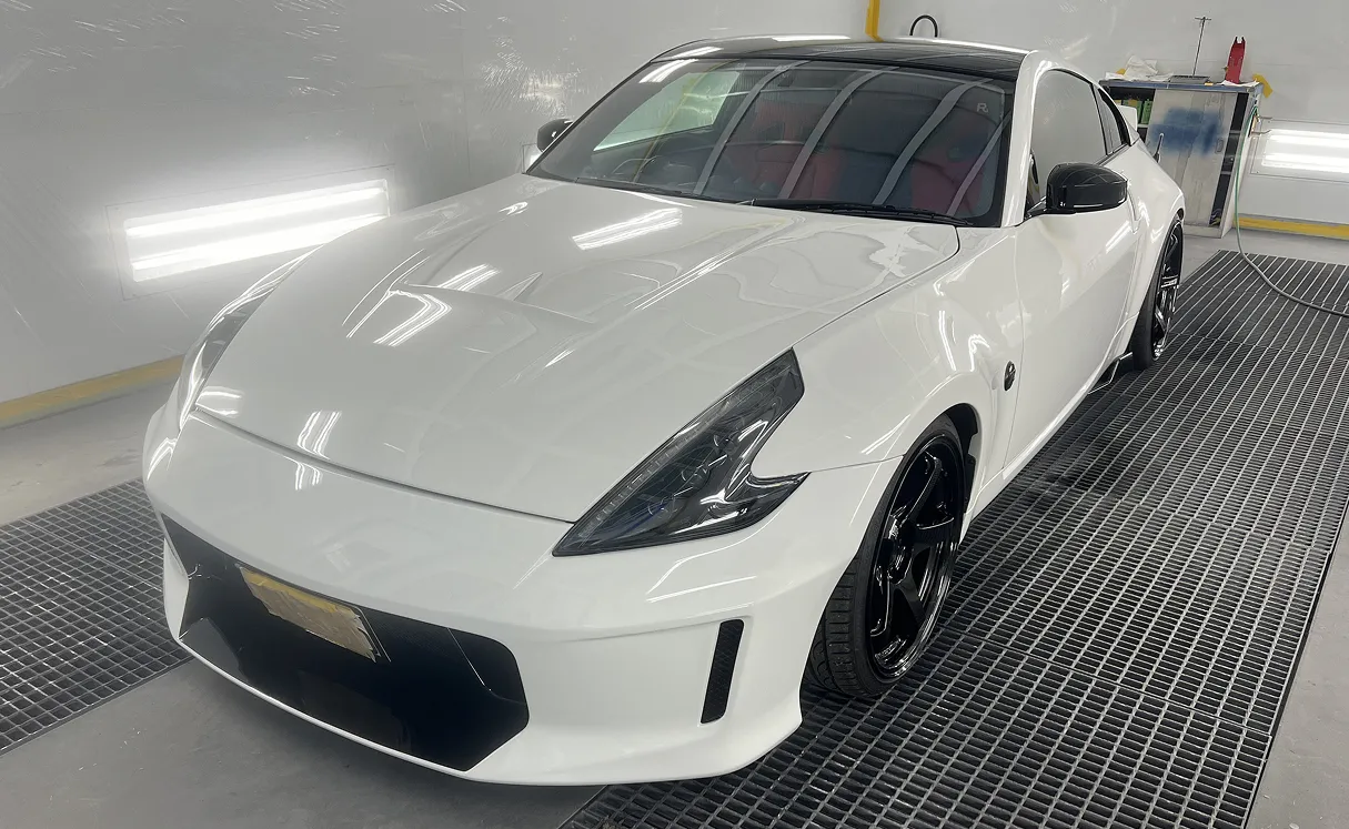 Z34風に加工し、塗装